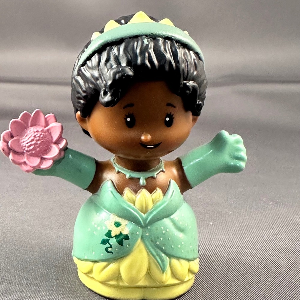 Fisher‎ Price Little People Disney PRINCESS TIANA Prince Water Lily Castle